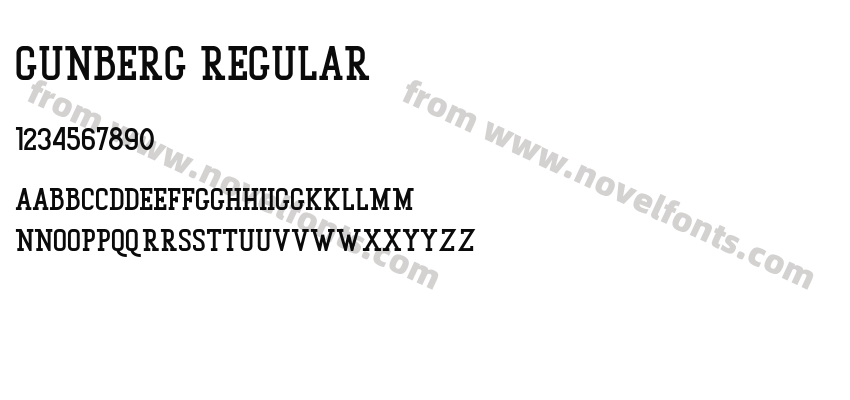 Gunberg RegularPreview