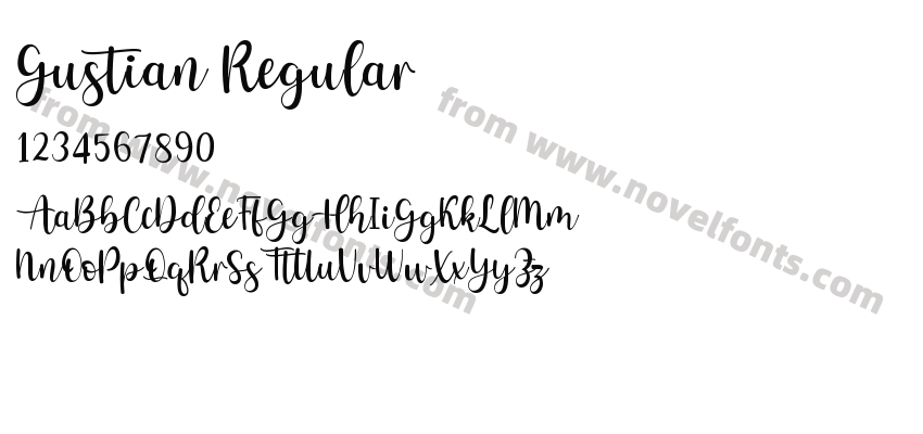 Gustian RegularPreview