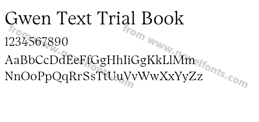Gwen Text Trial BookPreview
