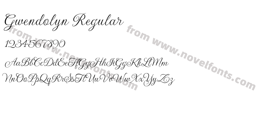 Gwendolyn RegularPreview