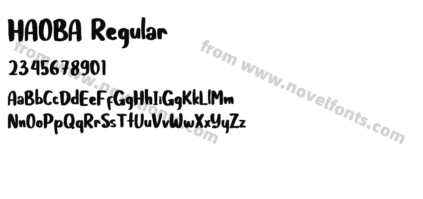 HAOBA RegularPreview