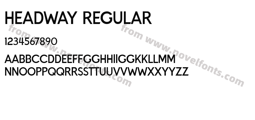 HEADWAY RegularPreview
