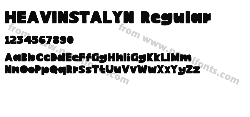 HEAVINSTALYN RegularPreview
