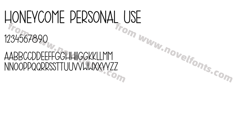 HONEYCOME Personal UsePreview