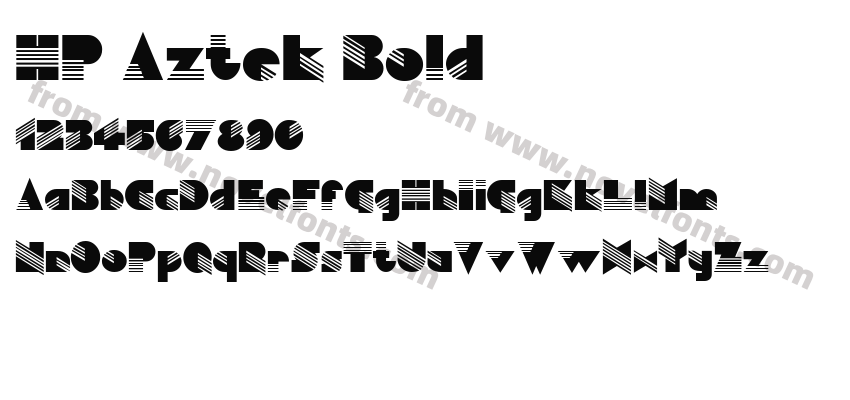 HP Aztek BoldPreview