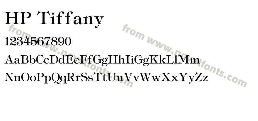 HP TiffanyPreview
