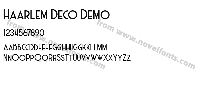 Haarlem Deco DemoPreview