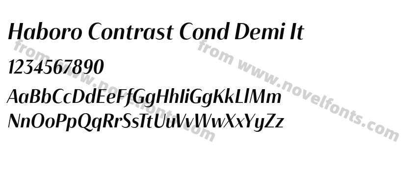 Haboro Contrast Cond Demi ItPreview