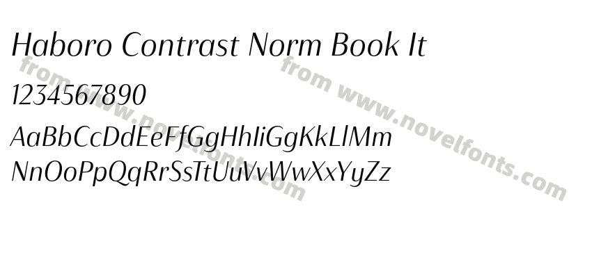 Haboro Contrast Norm Book ItPreview
