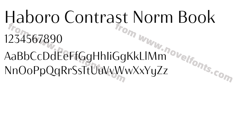 Haboro Contrast Norm BookPreview