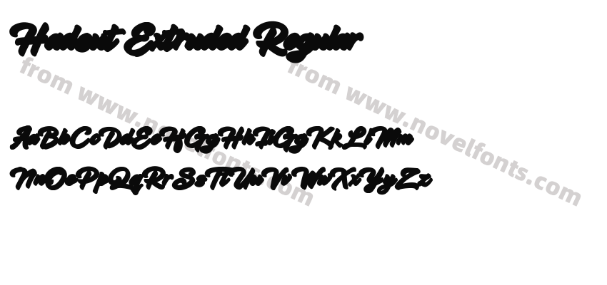 Hadsut Extruded RegularPreview