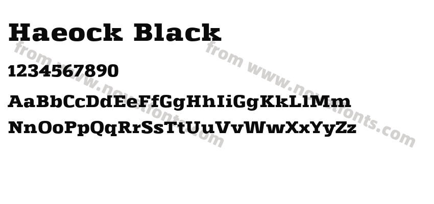 Haeock BlackPreview