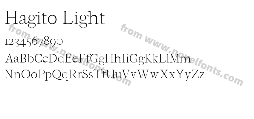 Hagito LightPreview