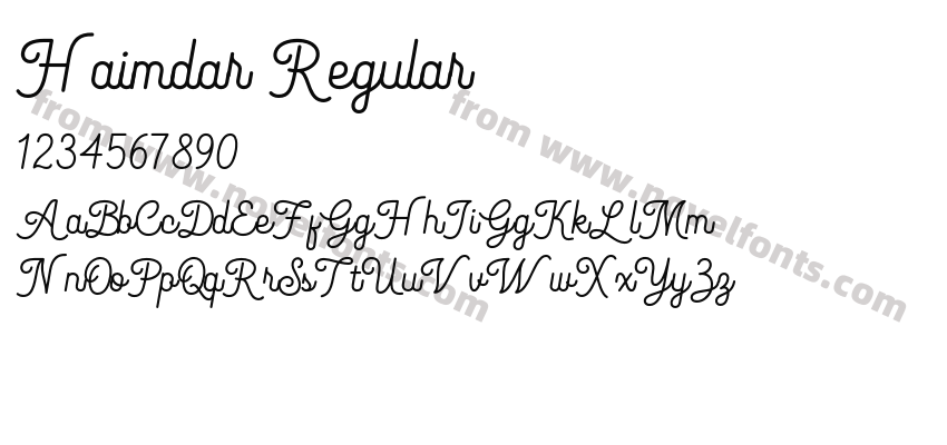 Haimdar RegularPreview