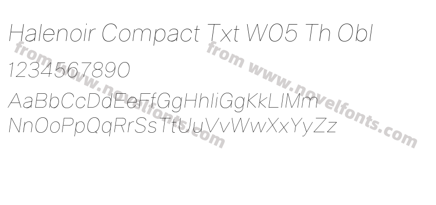 Halenoir Compact Txt W05 Th OblPreview