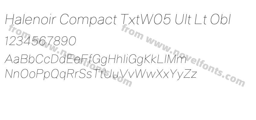 Halenoir Compact TxtW05 Ult Lt OblPreview