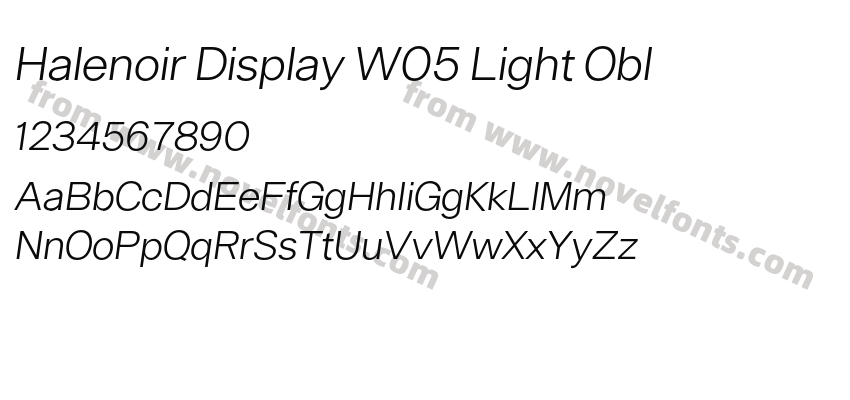 Halenoir Display W05 Light OblPreview