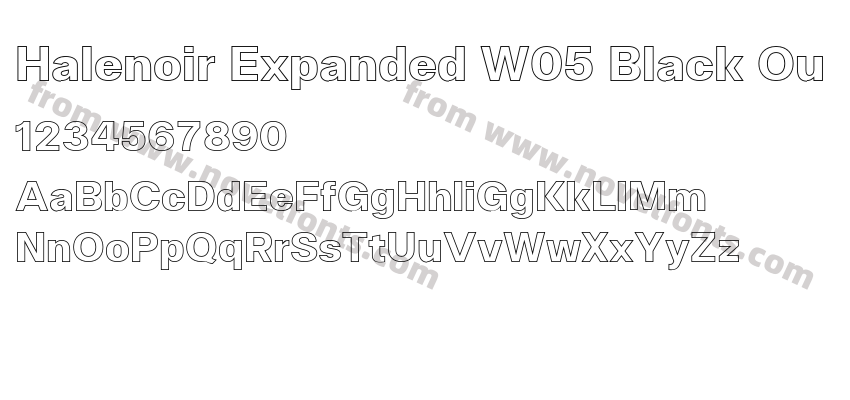 Halenoir Expanded W05 Black OuPreview