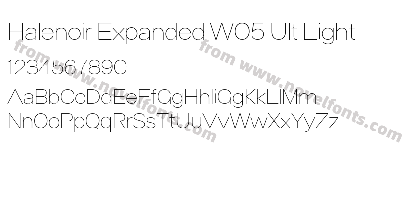 Halenoir Expanded W05 Ult LightPreview