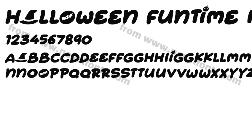 Halloween Funtime ItalicPreview