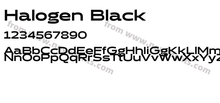 Halogen BlackPreview