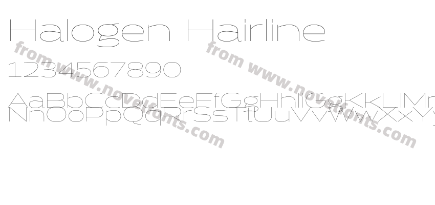 Halogen HairlinePreview
