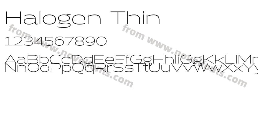 Halogen ThinPreview