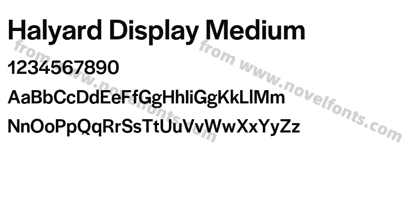 Halyard Display MediumPreview