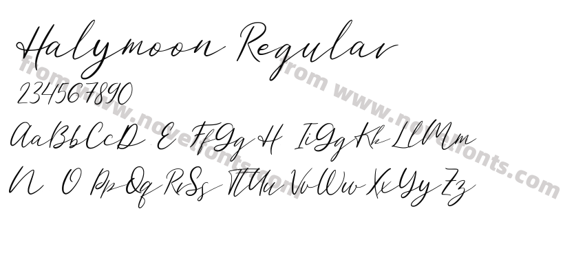 Halymoon RegularPreview