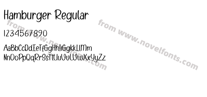Hamburger RegularPreview