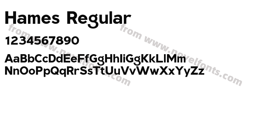 Hames RegularPreview