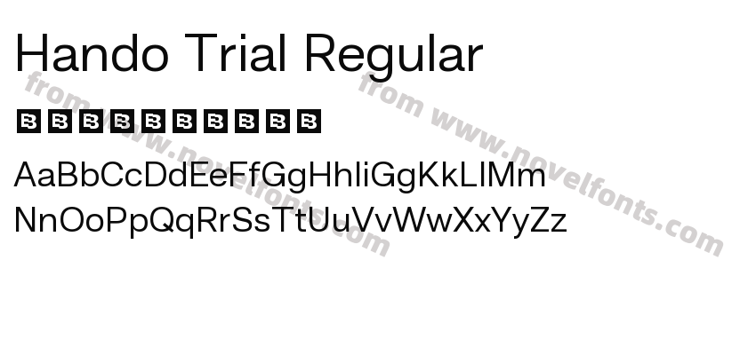 Hando Trial RegularPreview