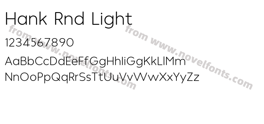 Hank Rnd LightPreview