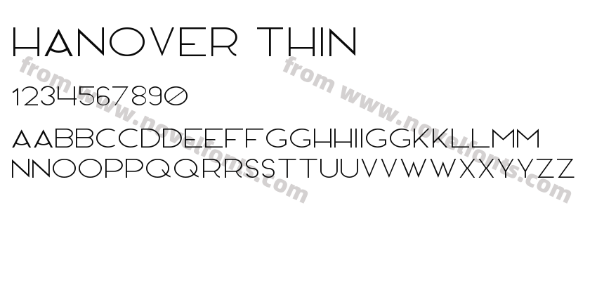 Hanover ThinPreview