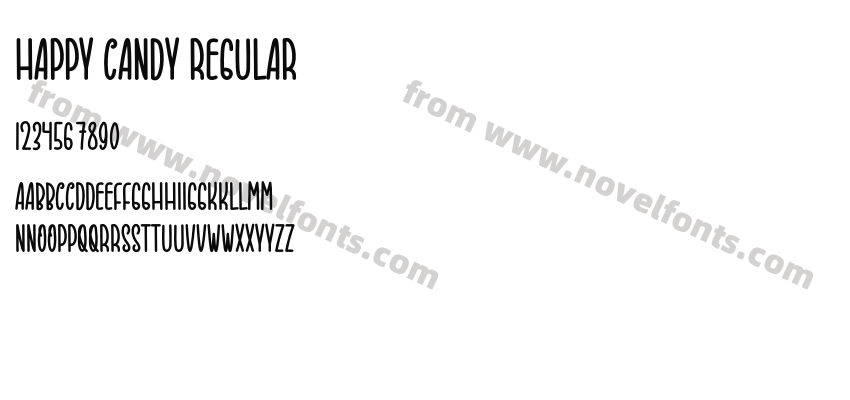 Happy Candy RegularPreview