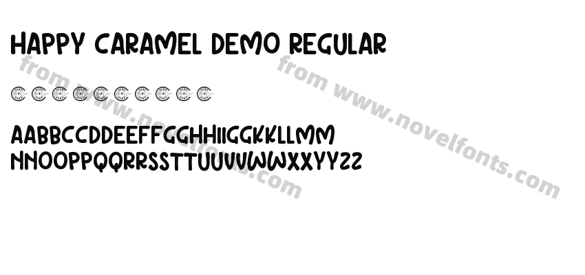 Happy Caramel Demo RegularPreview