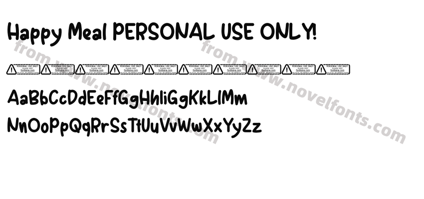 Happy Meal PERSONAL USE ONLY!Preview