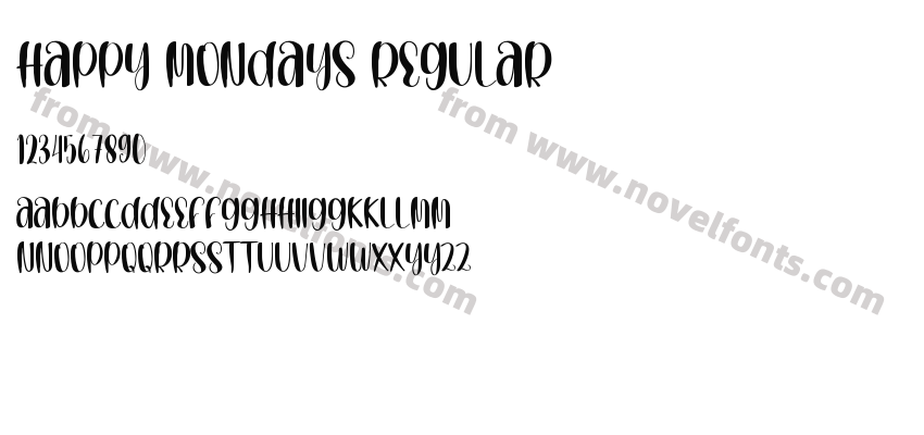 Happy Mondays RegularPreview