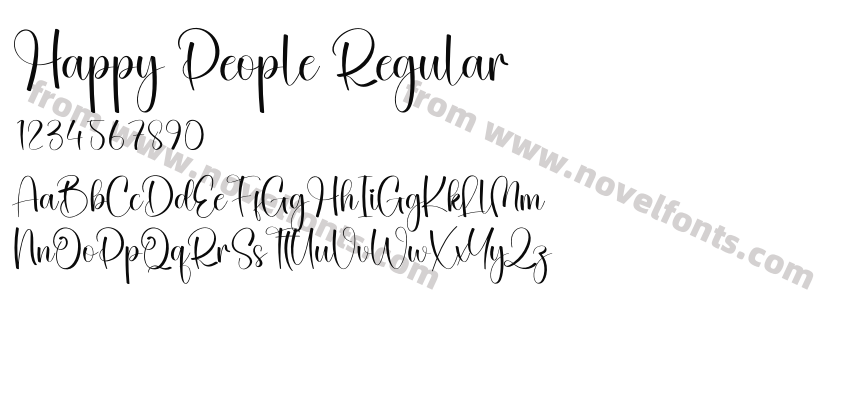 Happy People RegularPreview