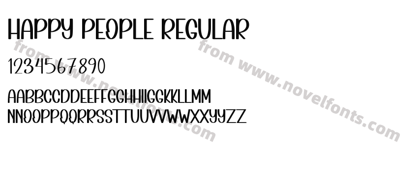 Happy People RegularPreview