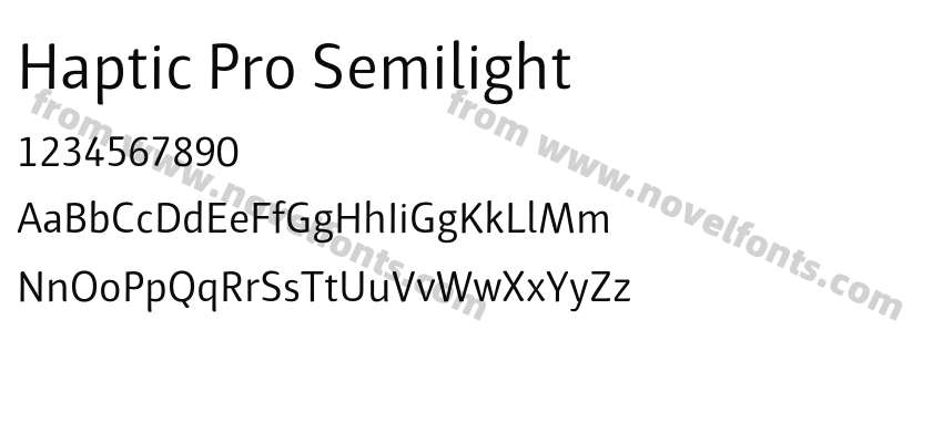 Haptic Pro SemilightPreview