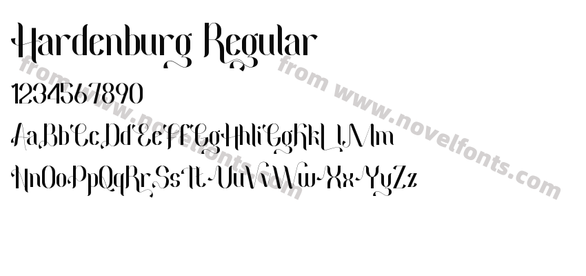 Hardenburg RegularPreview