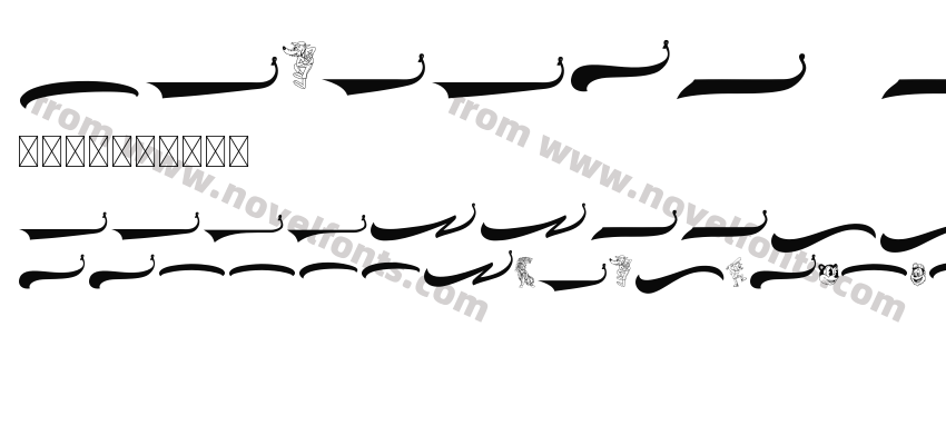 Harland Dingbats RegularPreview