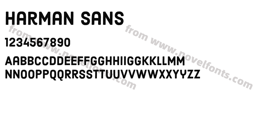 Harman SansPreview