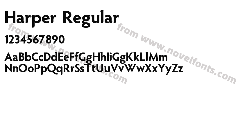 Harper RegularPreview