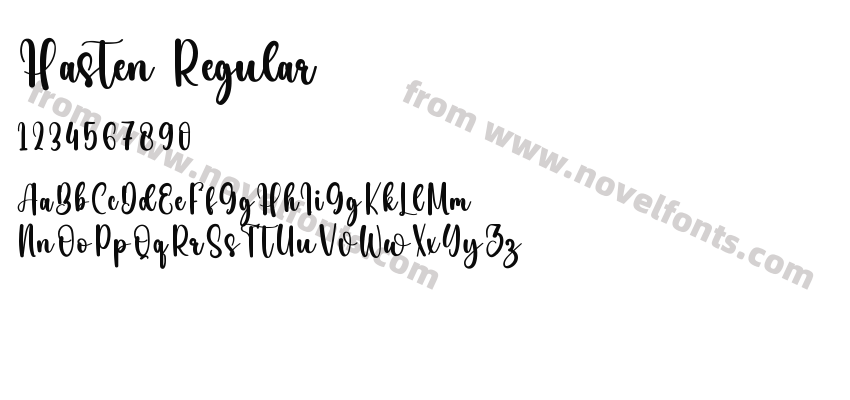 Hasten RegularPreview