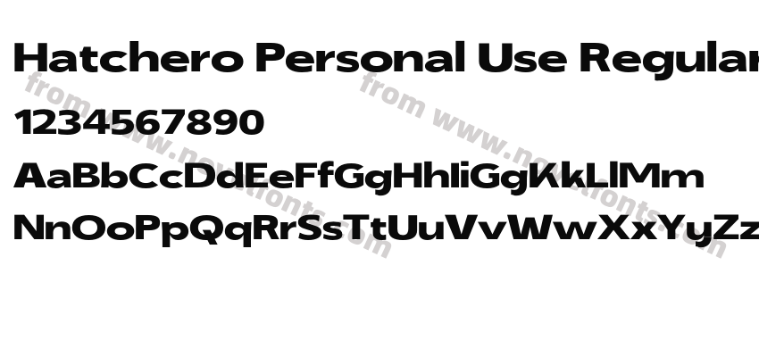 Hatchero Personal Use RegularPreview