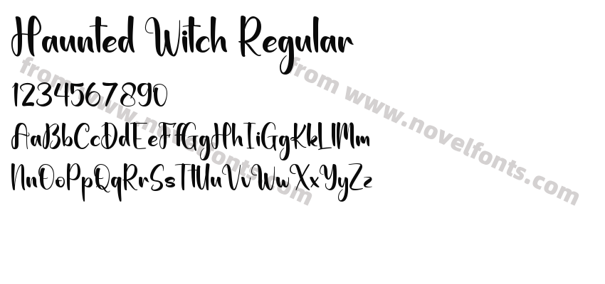Haunted Witch RegularPreview