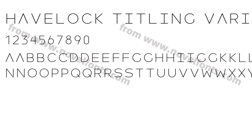 Havelock Titling Variable LightPreview