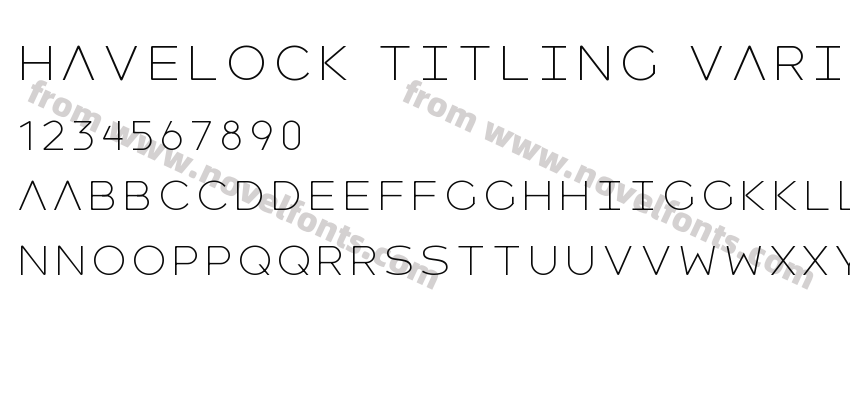 Havelock Titling Variable LightPreview